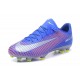 Shoes For Men - Nike Mercurial Vapor 11 FG Soccer Football Pink Silver Blue