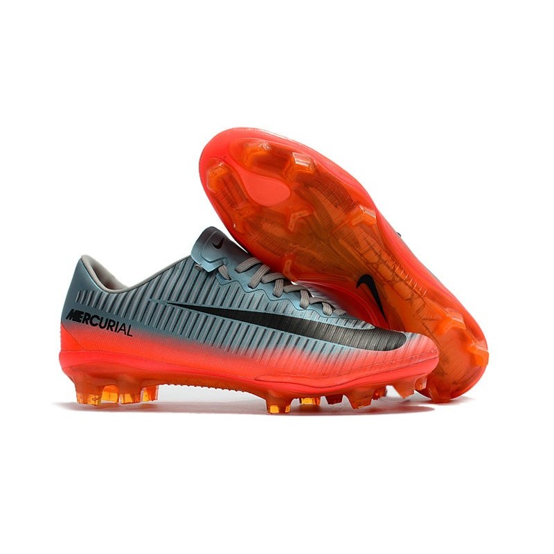 nike mercurial orange and grey