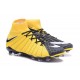 Nike Mens Hypervenom Phantom 3 Dynamic Fit FG Soccer Cleat Yellow Black