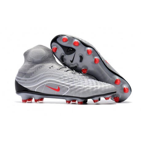 New Nike Air Max & Magista Obra II FG Soccer Cleats For Men in Grey