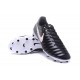 Nike Tiempo Legend 7 FG Leather Firm Ground Boots Black White