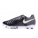 Nike Tiempo Legend 7 FG Leather Firm Ground Boots Black White