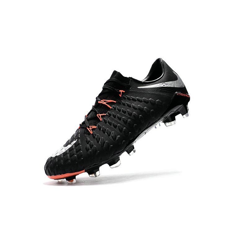 nike hypervenom phantom 3 black metallic silver