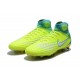 New Nike Magista Obra II FG Soccer Cleats For Men Yellow Blue