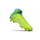 New Nike Magista Obra II FG Soccer Cleats For Men Yellow Blue