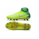 New Nike Magista Obra II FG Soccer Cleats For Men Yellow Blue