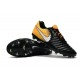 Nike Tiempo Legend 7 FG Leather Firm Ground Boots Black Yellow