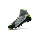 Nike Mens Hypervenom Phantom 3 Dynamic Fit FG Soccer Cleat Air Max Gray Black Green