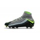 Nike Mens Hypervenom Phantom 3 Dynamic Fit FG Soccer Cleat Air Max Gray Black Green