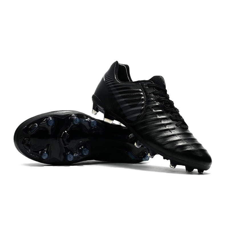 nike tiempo all black