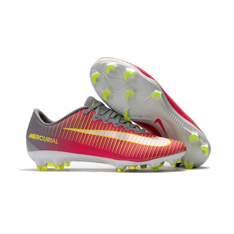 nike mercurial grey and yellow