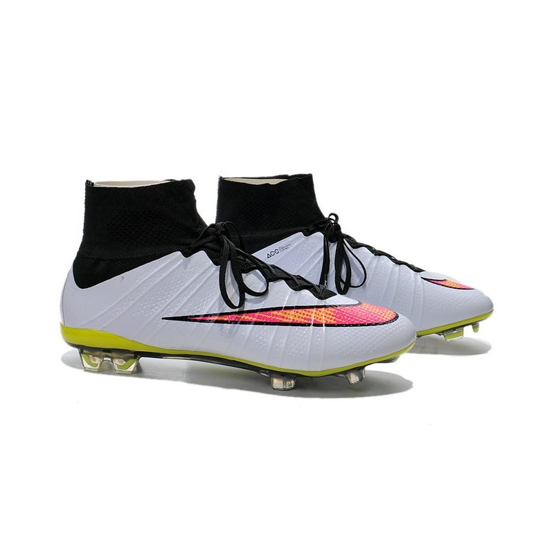 nike mercurial superfly white volt hyper pink