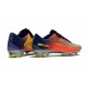 Nike Mercurial Vapor XI FG ACC 2017 Soccer Shoes - Deep Royal Blue Chrome Total Crimson