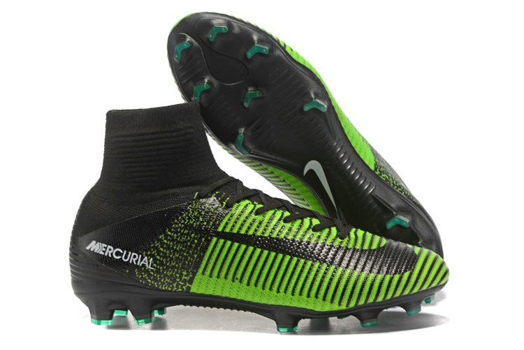 nike mercurial green football boots