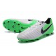 Nike Tiempo Legend 7 FG Leather Firm Ground Boots White Green Black