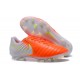 Nike Tiempo Legend 7 FG Leather Firm Ground Boots Orange White