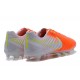 Nike Tiempo Legend 7 FG Leather Firm Ground Boots Orange White