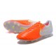 Nike Tiempo Legend 7 FG Leather Firm Ground Boots Orange White