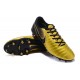 Nike Tiempo Legend 7 FG Leather Firm Ground Boots Gold Black