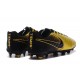 Nike Tiempo Legend 7 FG Leather Firm Ground Boots Gold Black