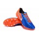 Nike Tiempo Legend 7 FG Leather Firm Ground Boots Blue Orange