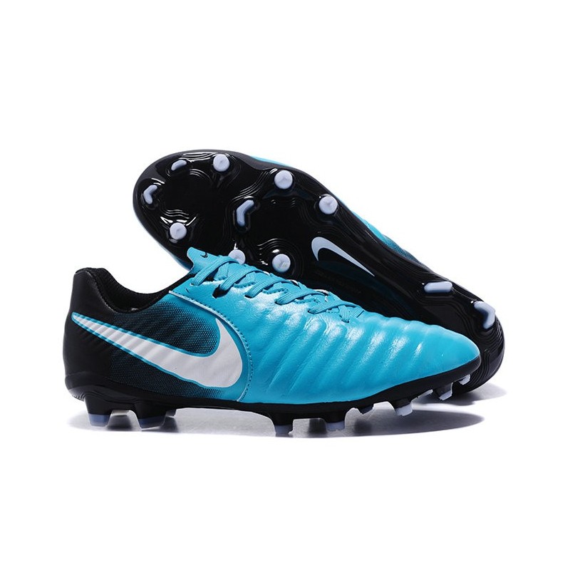 nike tiempo blue and white