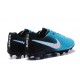 Nike Tiempo Legend 7 FG Leather Firm Ground Boots Blue White Black