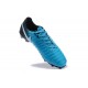 Nike Tiempo Legend 7 FG Leather Firm Ground Boots Blue White Black