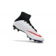 Nike Mens Hypervenom Phantom 3 Dynamic Fit FG Soccer Cleat Black White Red