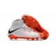 Nike Mens Hypervenom Phantom 3 Dynamic Fit FG Soccer Cleat White Orange Black