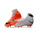 Nike Mens Hypervenom Phantom 3 Dynamic Fit FG Soccer Cleat White Orange Black