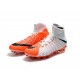 Nike Mens Hypervenom Phantom 3 Dynamic Fit FG Soccer Cleat White Orange Black