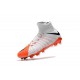 Nike Mens Hypervenom Phantom 3 Dynamic Fit FG Soccer Cleat White Orange Black