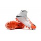 Nike Mens Hypervenom Phantom 3 Dynamic Fit FG Soccer Cleat White Orange Black