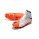 Nike Mens Hypervenom Phantom 3 Dynamic Fit FG Soccer Cleat White Orange Black