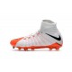 Nike Mens Hypervenom Phantom 3 Dynamic Fit FG Soccer Cleat White Orange Black