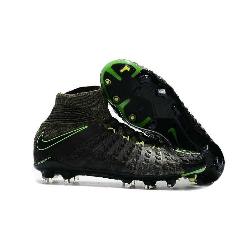 black hypervenom cleats