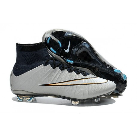 silver nike soccer cleats