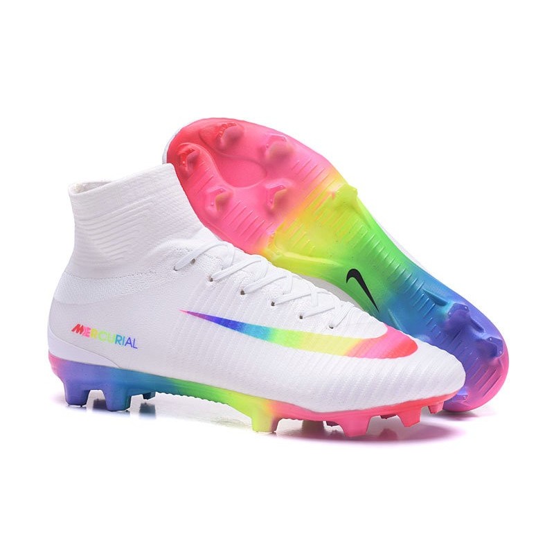 rainbow nike football boots