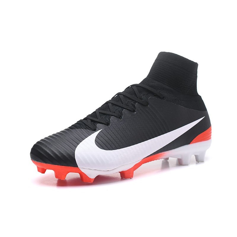 red mercurials with sock