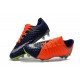 2017 Nike Hypervenom Phantom III FG Soccer Shoes Orange Blue Silver