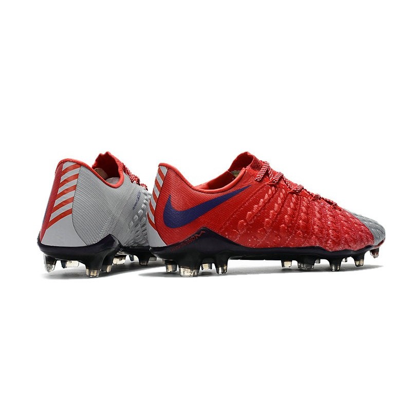 nike hypervenom red and grey