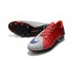 Nike Hypervenom Phantom 3 FG Football Shoes for Men Red Grey Blue