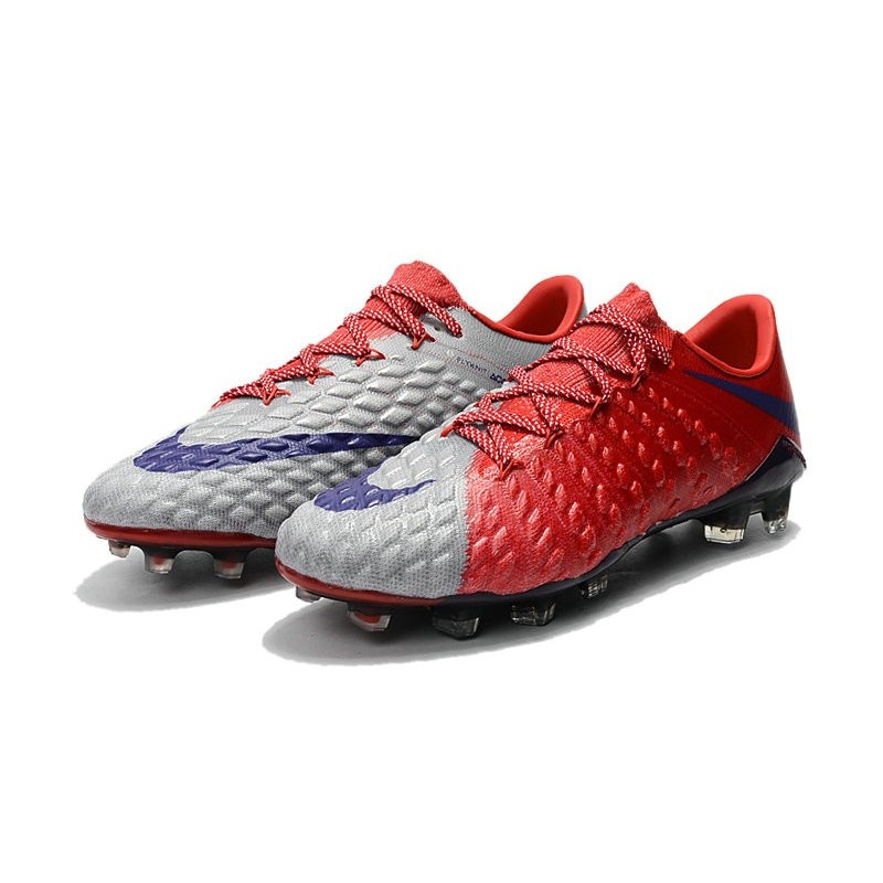 nike hypervenom red and gray