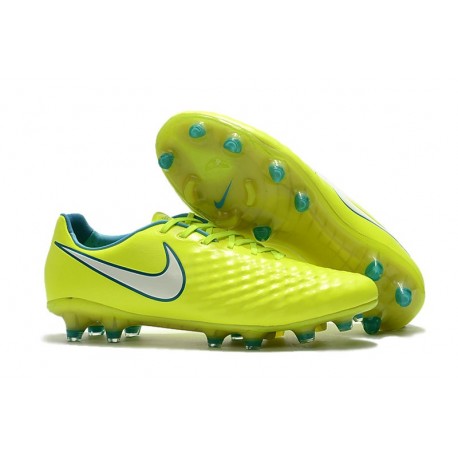 New Nike Magista Opus II FG Football Boots - Low Price - Volt White