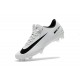 Nike Mercurial Vapor XI FG ACC 2017 Soccer Shoes - White Black