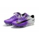 Nike Mercurial Vapor XI FG ACC 2017 Soccer Shoes - White Purple Black