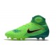 Nike Magista Obra 2 FG Firm Ground Football Boots Green Black