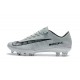 Nike Mercurial Vapor XI FG ACC 2017 Soccer Shoes - CR7 Grey Black White