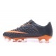 Nike Hypervenom Phantom 3 FG Football Shoes for Men Black Orange